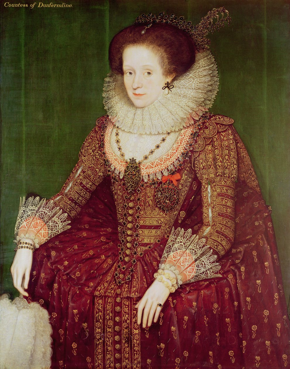 Margaret Hay, grevinna av Dunfermline av Marcus Gheeraerts