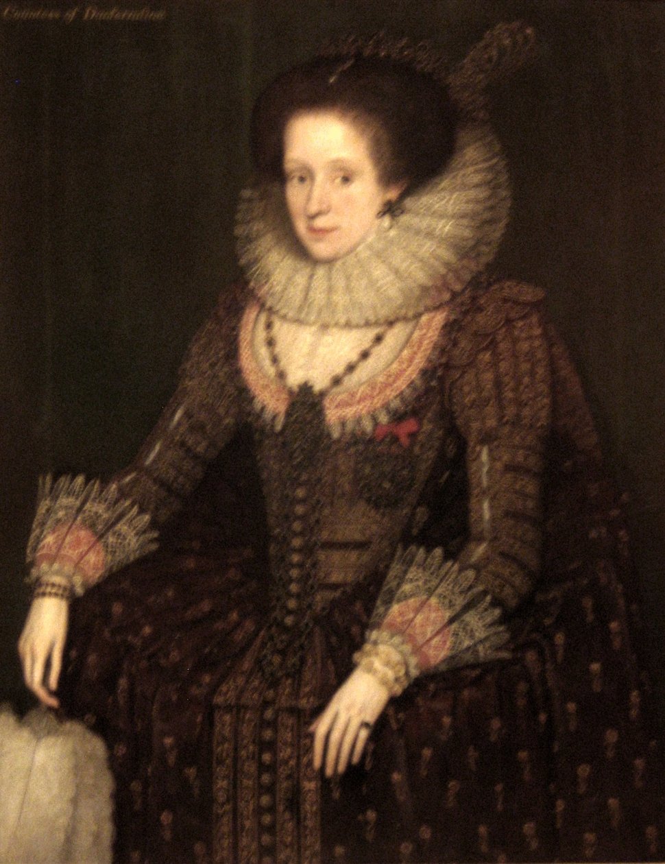 Margaret Hay, grevinna av Dunfermline av Marcus Gheeraerts the Younger
