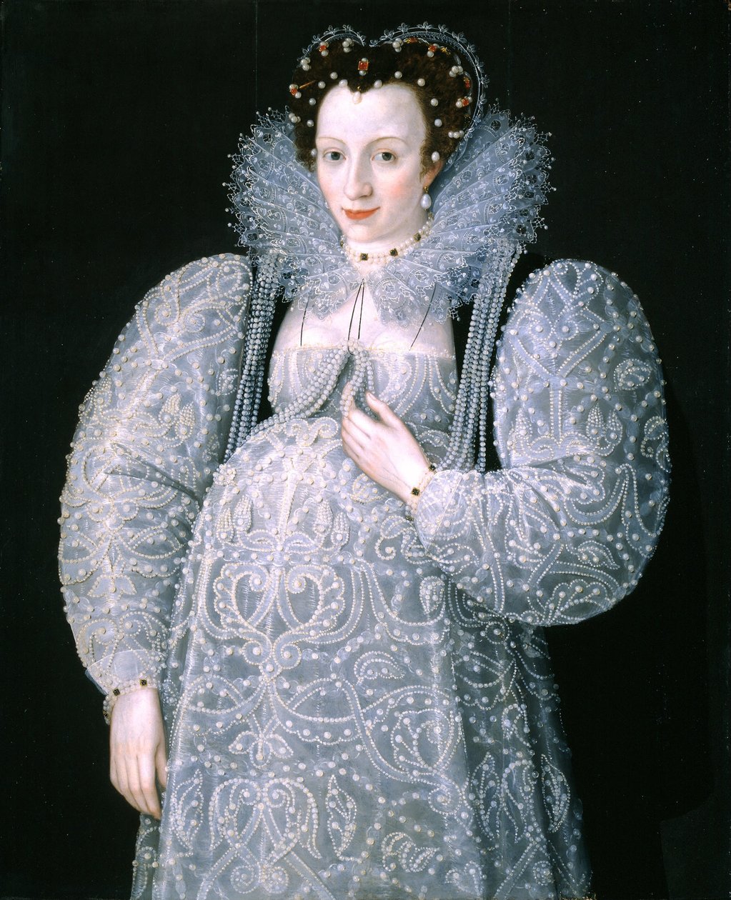 Porträtt av en okänd dam av Marcus Garret Gheeraerts the Younger