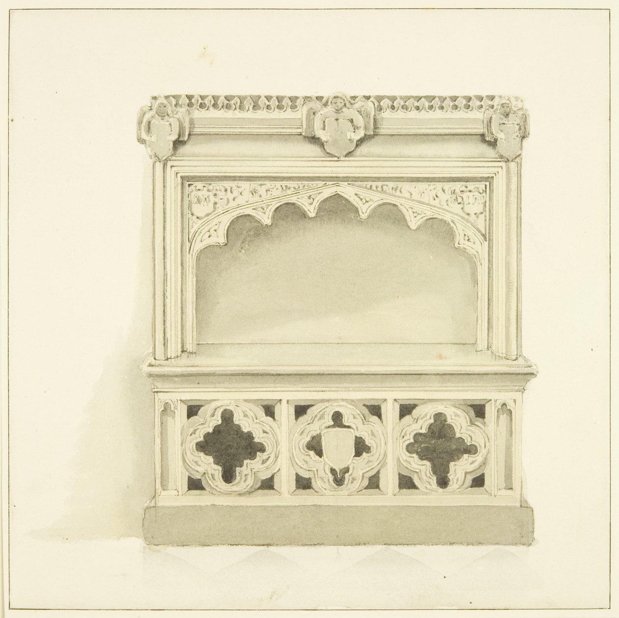 Robert Adams monument i St Peter