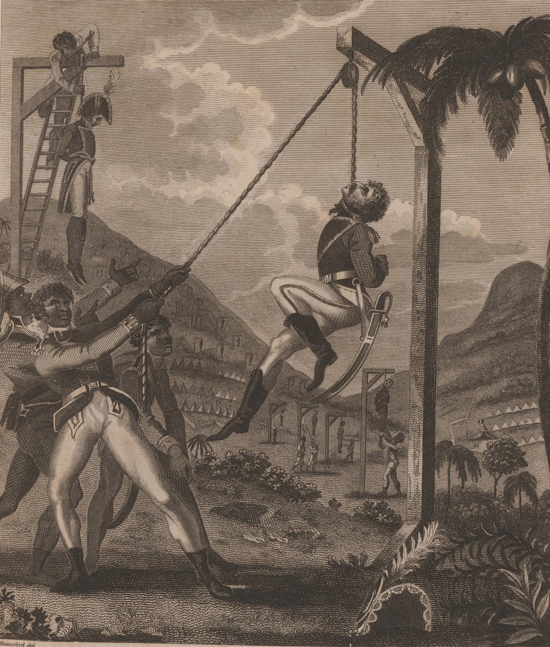 Den haitiska revolutionen. Slavuppror natten till den 21 augusti 1791, 1805. av Marcus Rainsford