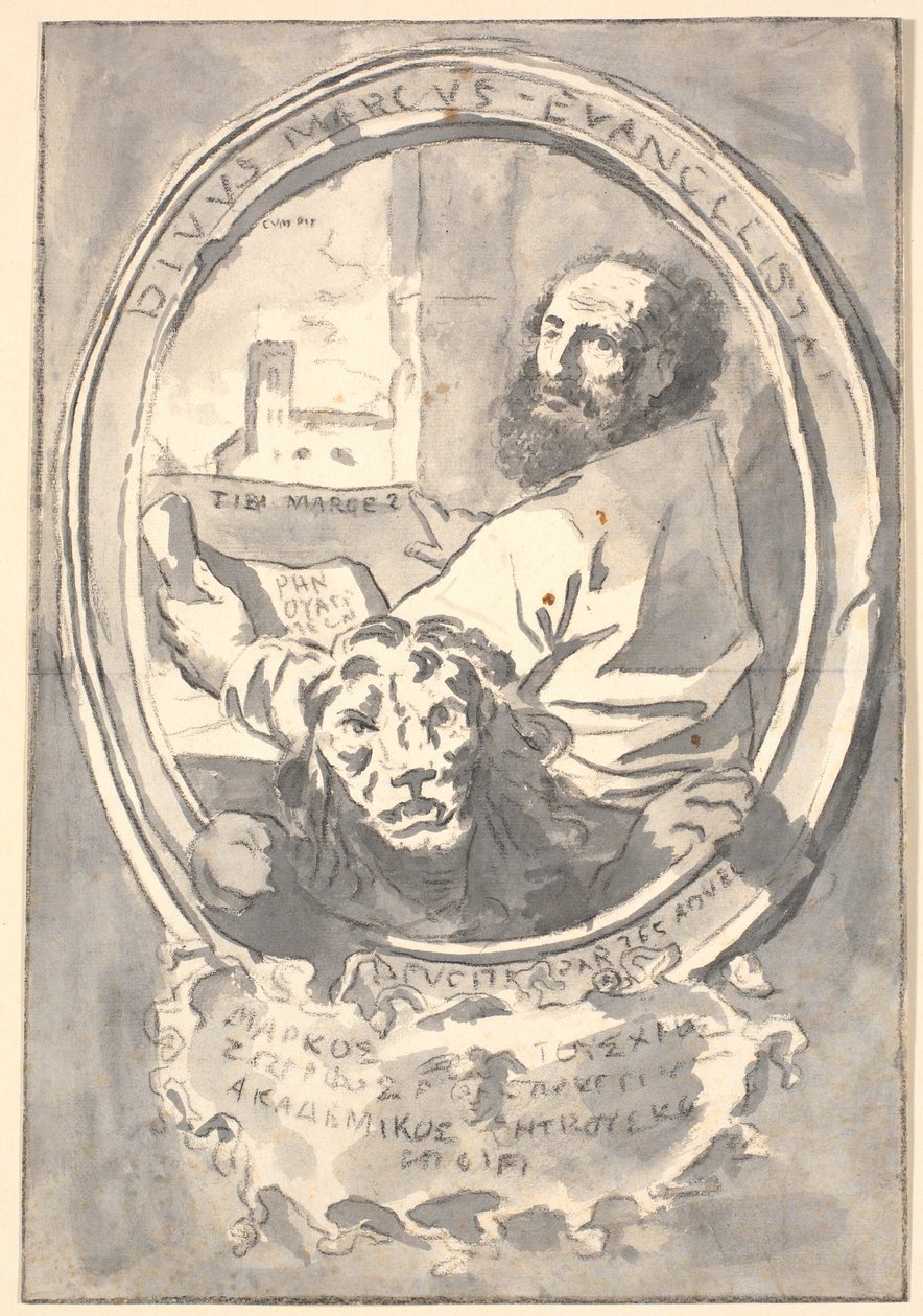 Evangelister Mark av Marcus Tuscher