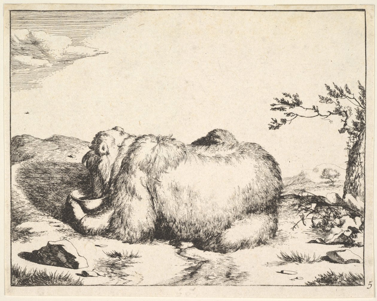 från The Set of The Bears, ca. 1664. av Marcus de Bye