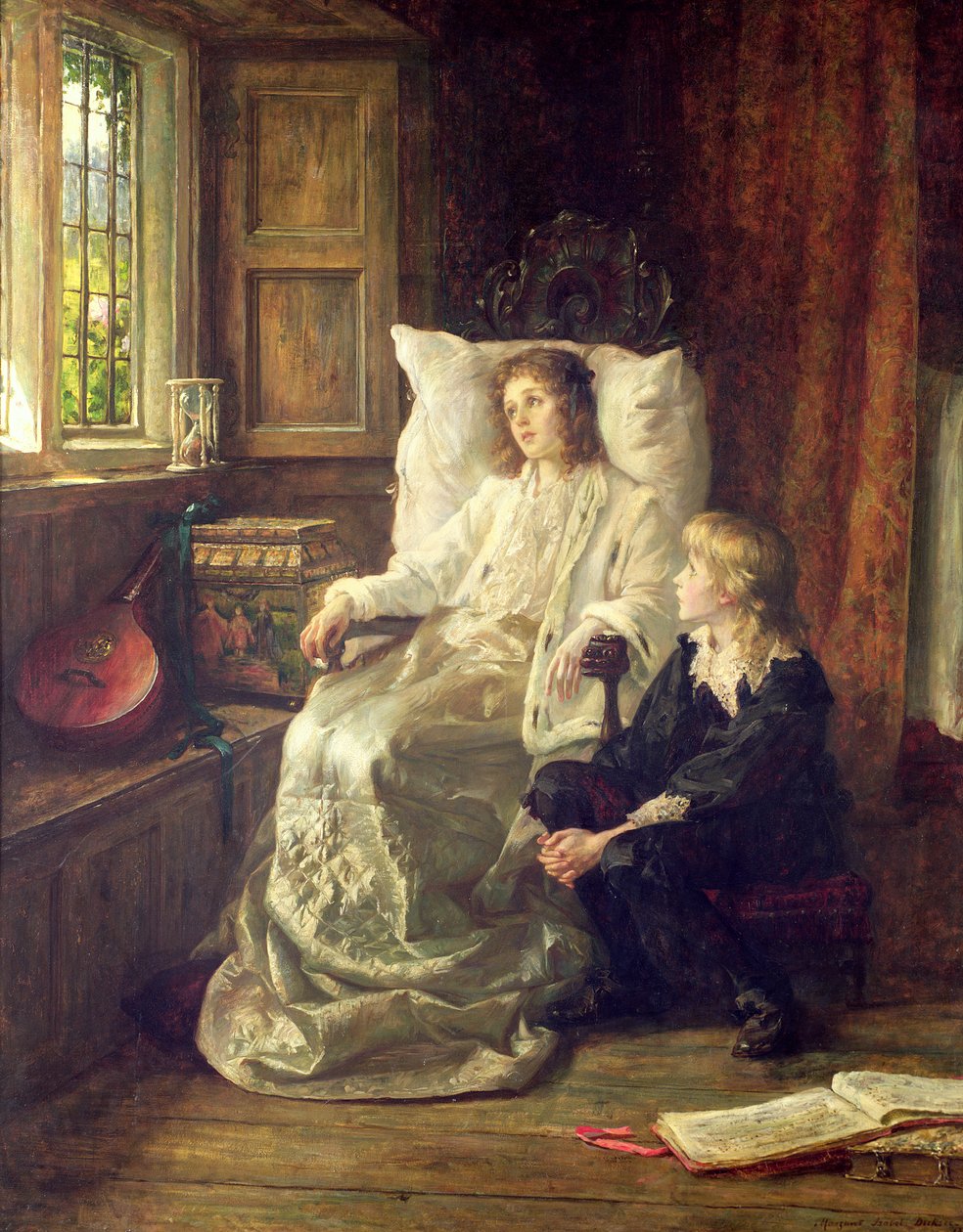 Charles I:s barn av Margaret Isabel Dicksee