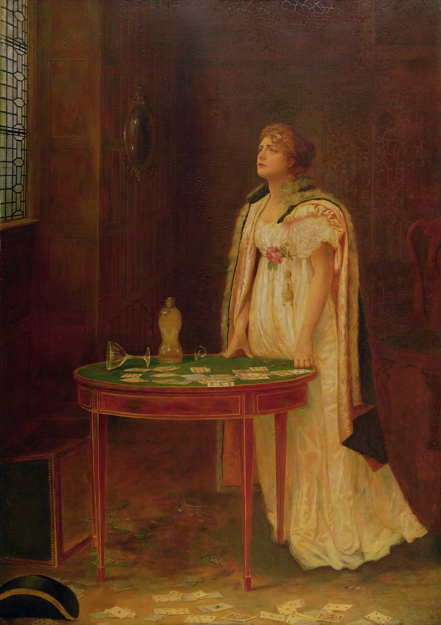Spelarens fru, 1897 av Margaret Murray Cookesley