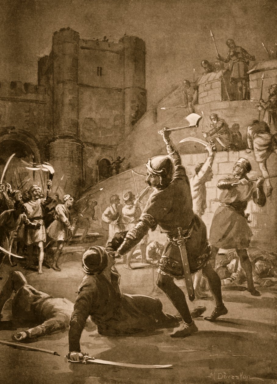 Alfonso I:s erövring av Lissabon av Margaret Dovaston