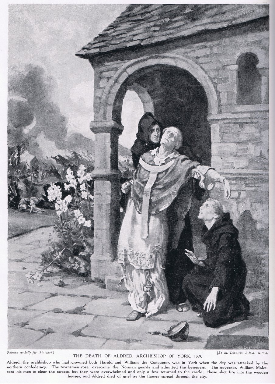 Aldreds, ärkebiskop av York, död AD1069 av Margaret Dovaston