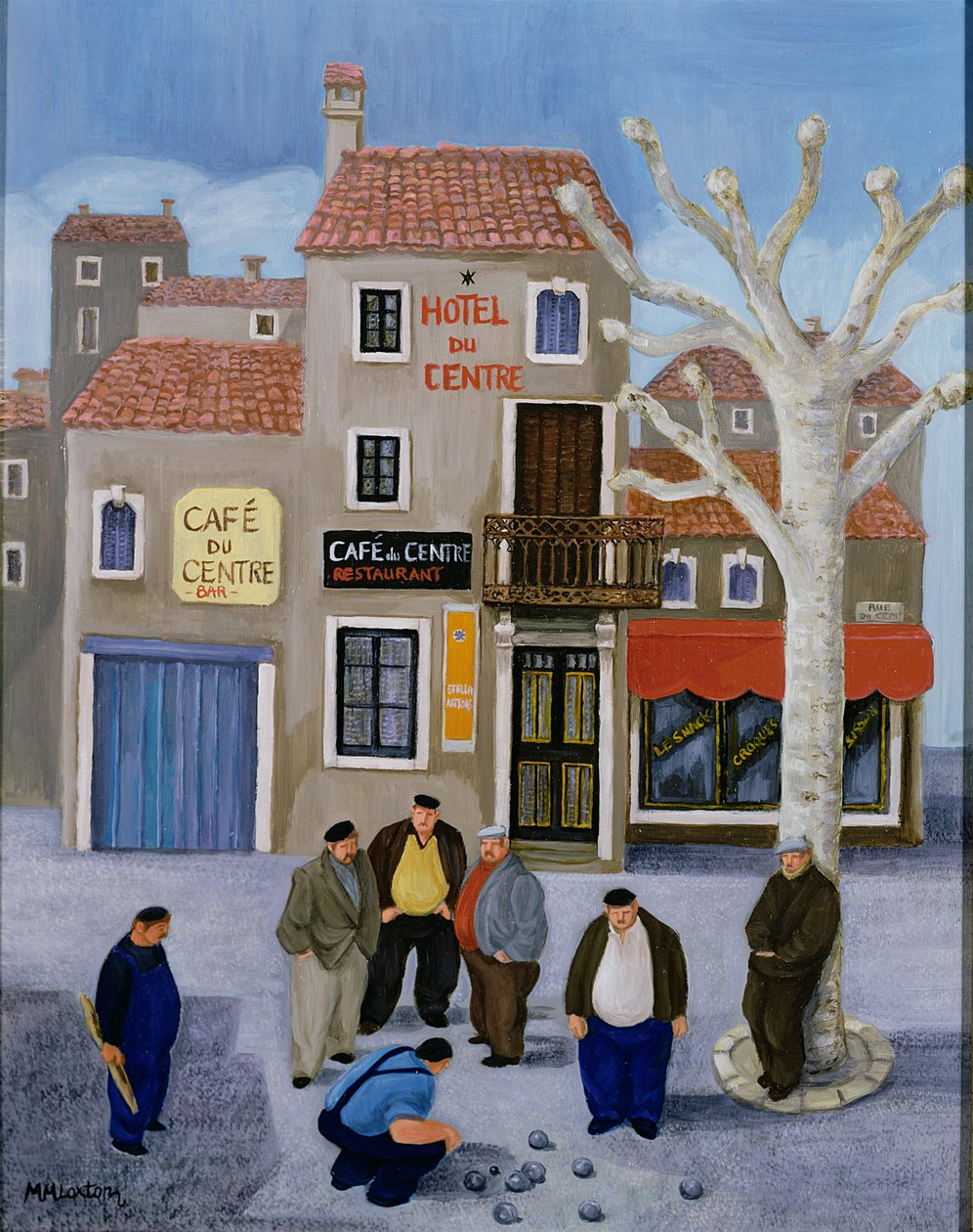 Café du Centre av Margaret Loxton