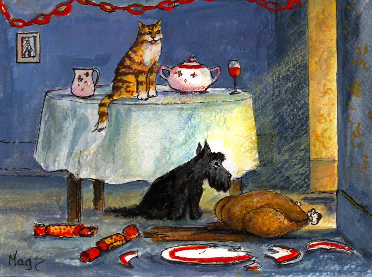 Julmiddag av Margaret Loxton