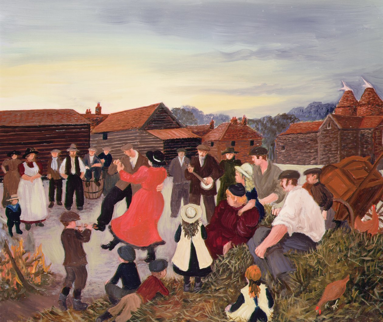 Dans av humleplockare av Margaret Loxton