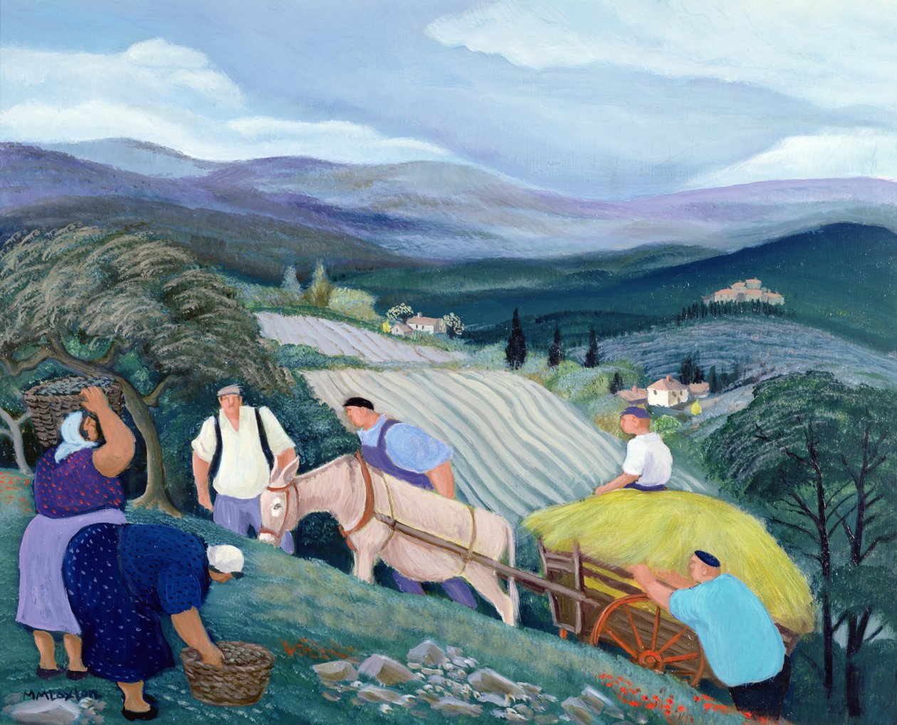 Hövagn av Margaret Loxton