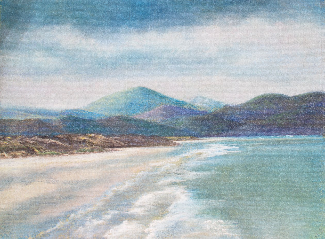 Sydirland, 1998 (pastell) av Margo Starkey
