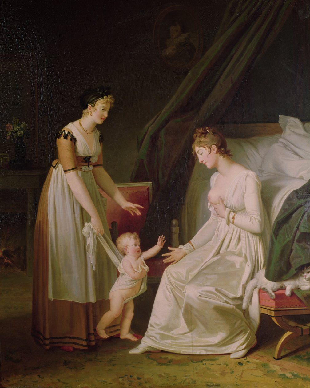 Den ammande mamman av Marguerite Gerard