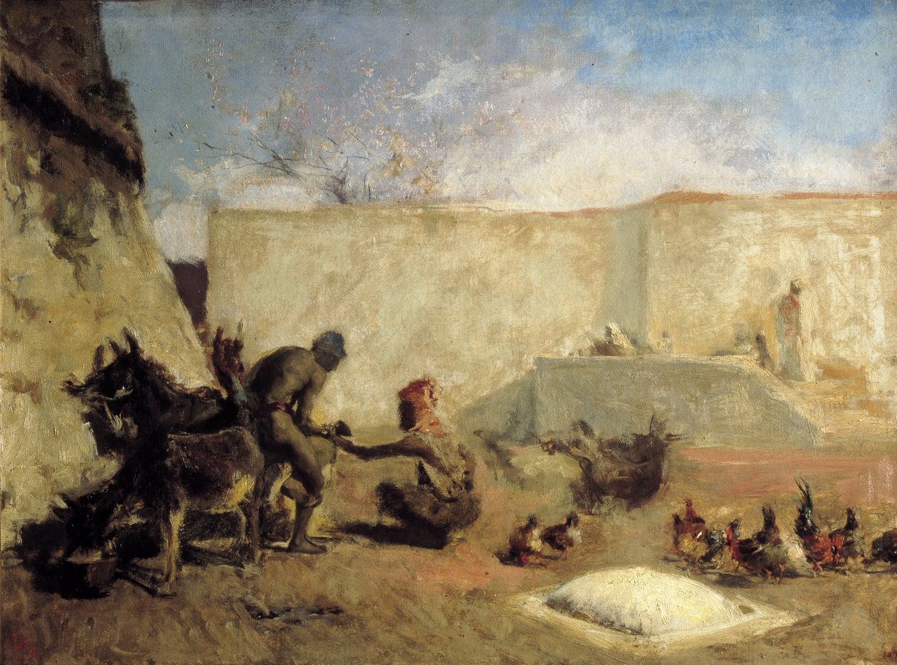 Moroccan Horseshoer av Marià Fortuny