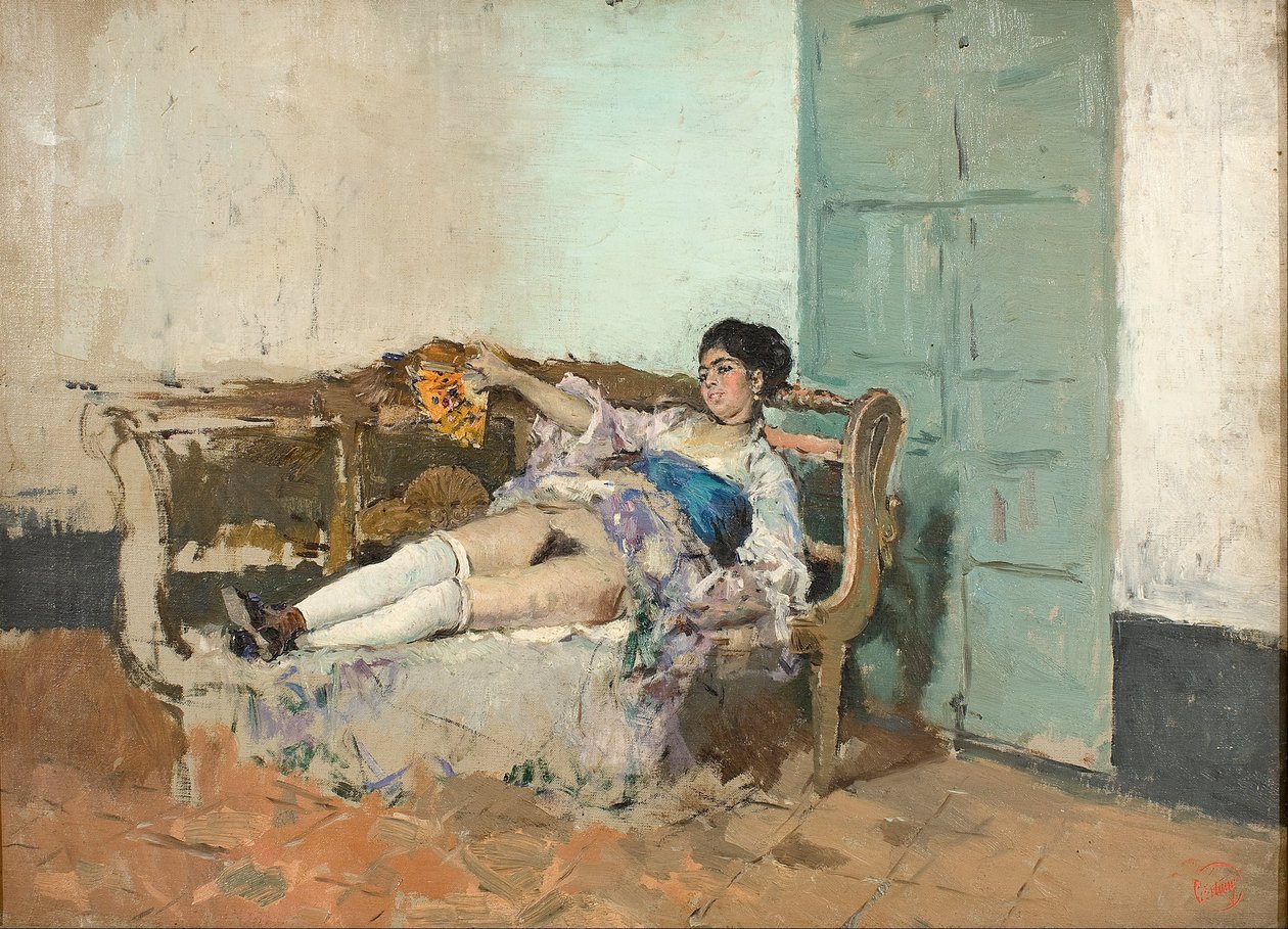 Carmen Bastián av Marià Fortuny Marsal