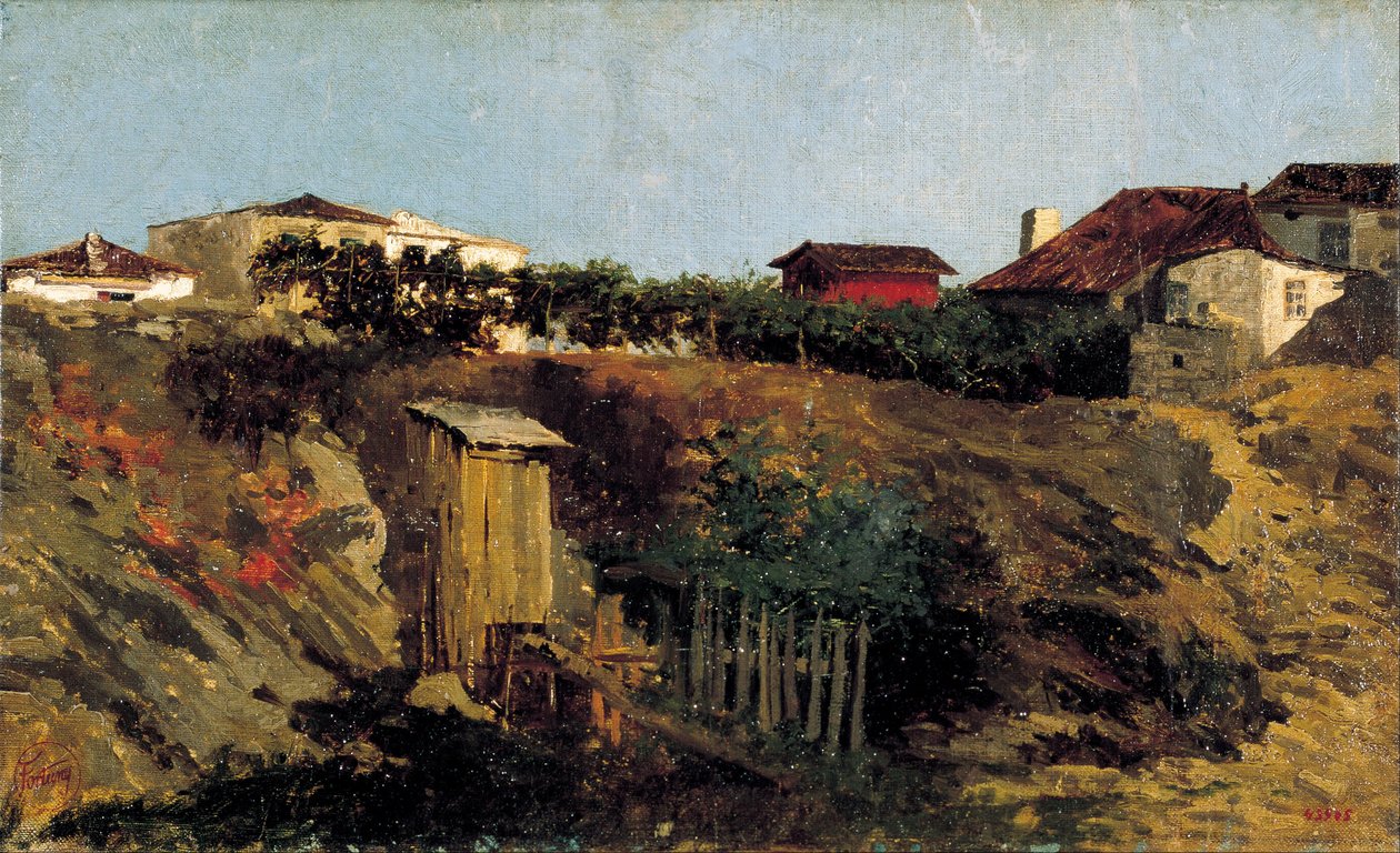 Portici Landskap av Marià Fortuny Marsal