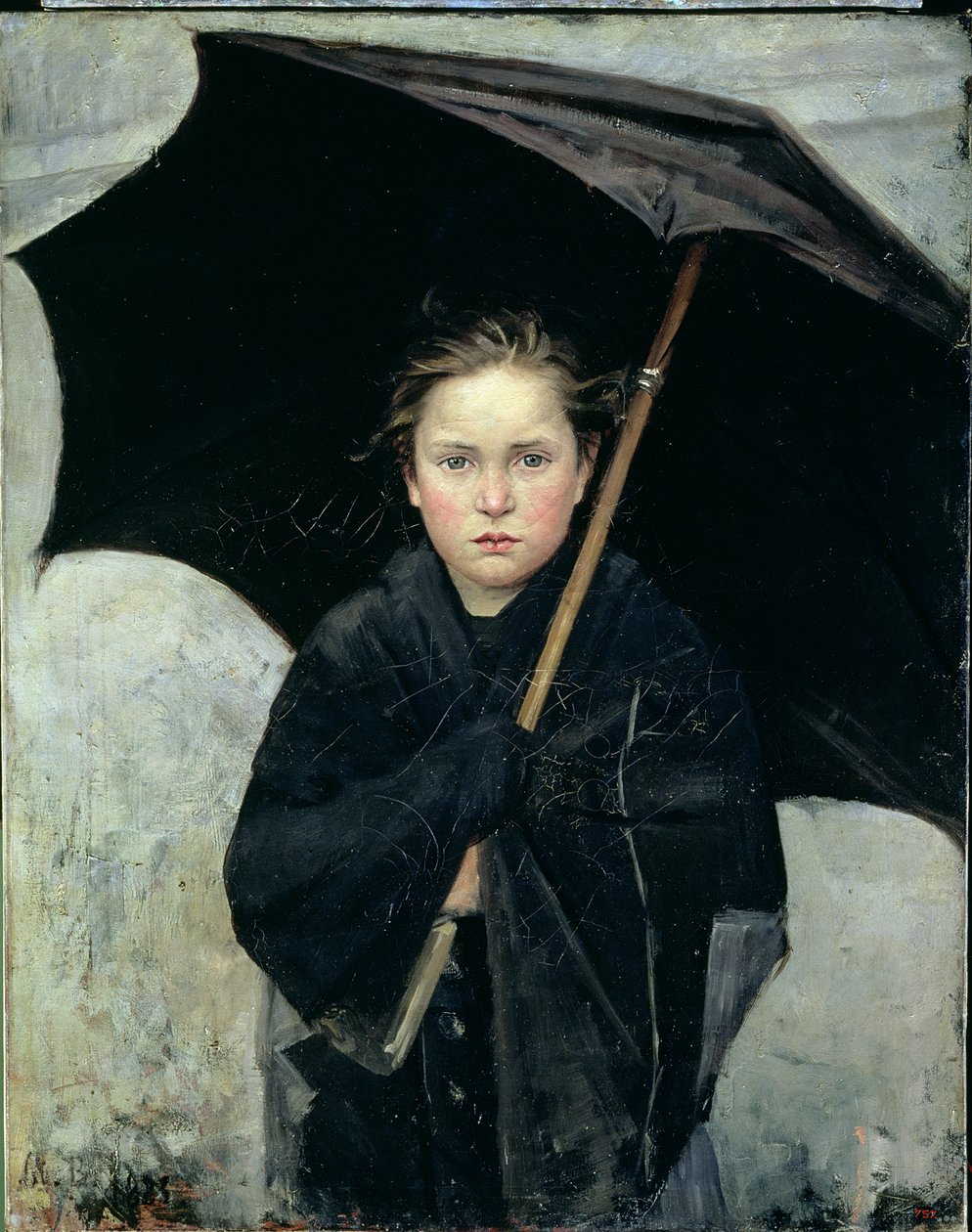 Paraplyet, 1883 av Maria Konstantinova Bashkirtseva