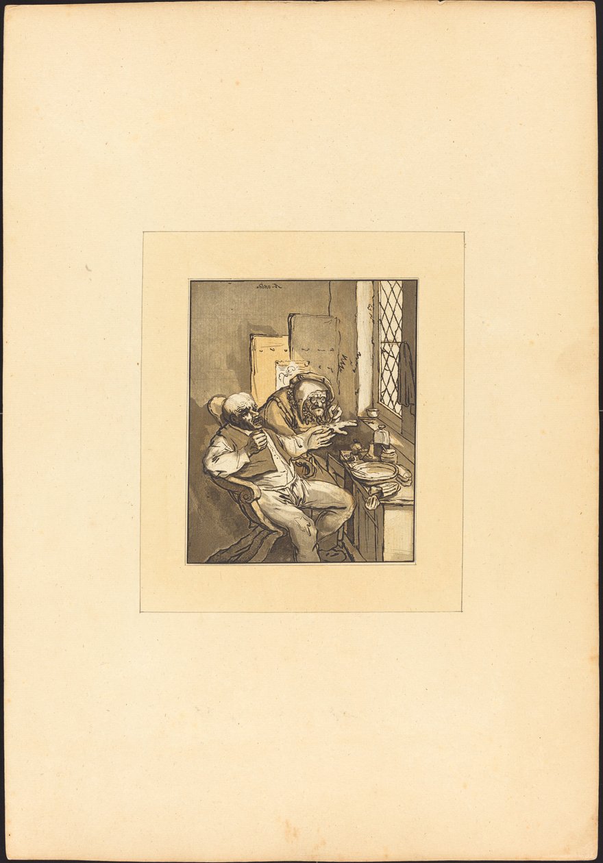 Bykirurg av Maria Catharina Prestel after Adriaen van Ostade
