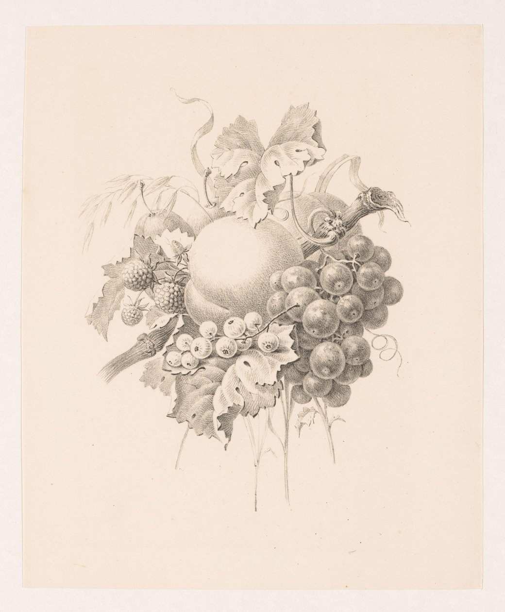 Fruktsammansättning av Maria Geertruida de Goeje Barbiers (attributed to)