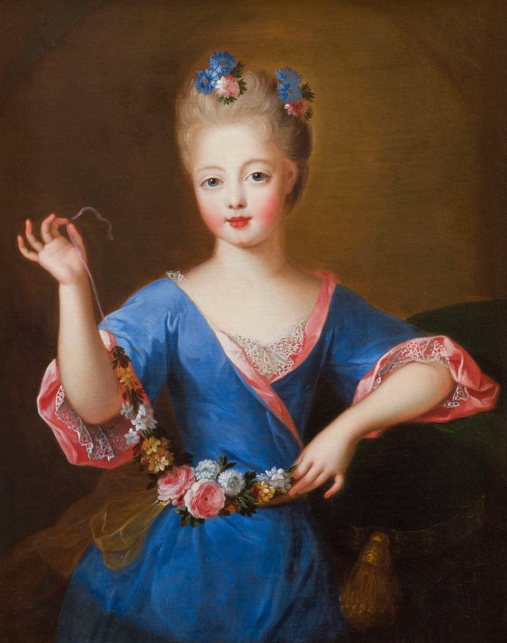 Porträtt av Elisabeth av Lorraine (1711-1741) av Maria Giovanna Battista Clementi