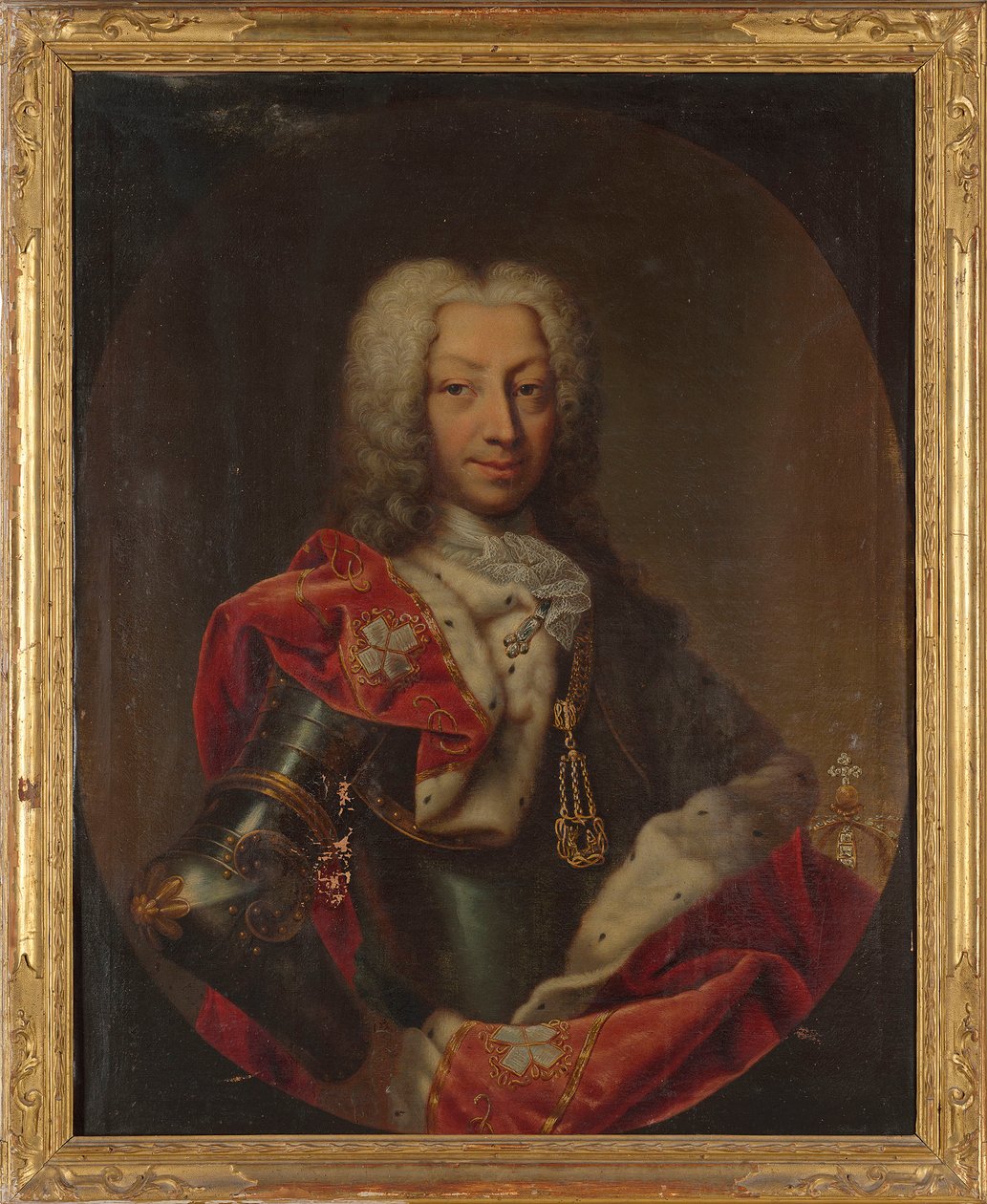 Charles Emmanuel III 1701-1773, hertig av Savojen och kung av Sardinien, första hälften av 1700-talet. av Maria Giovanna Clementi