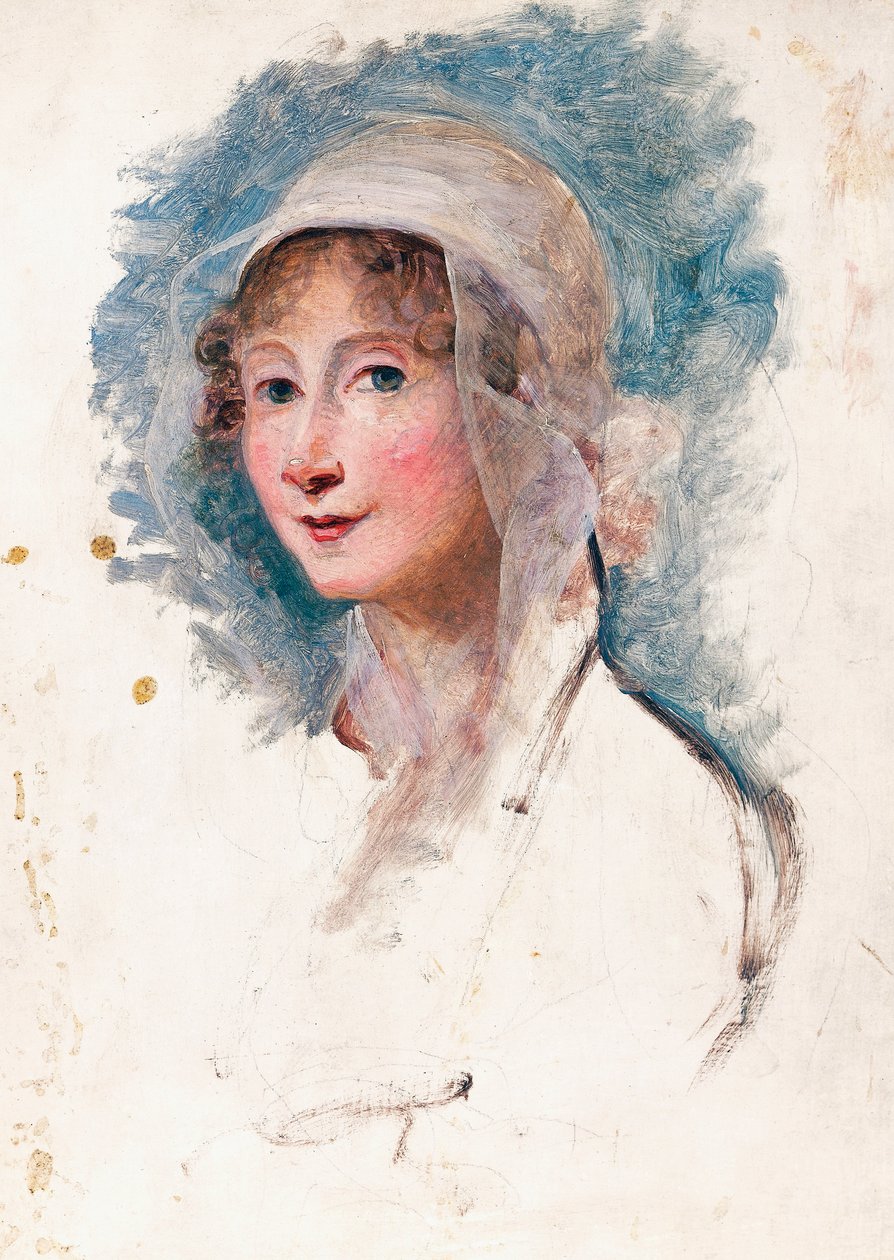 Porträtt av Giulia Bonesana Beccaria av Maria Hadfield Cosway