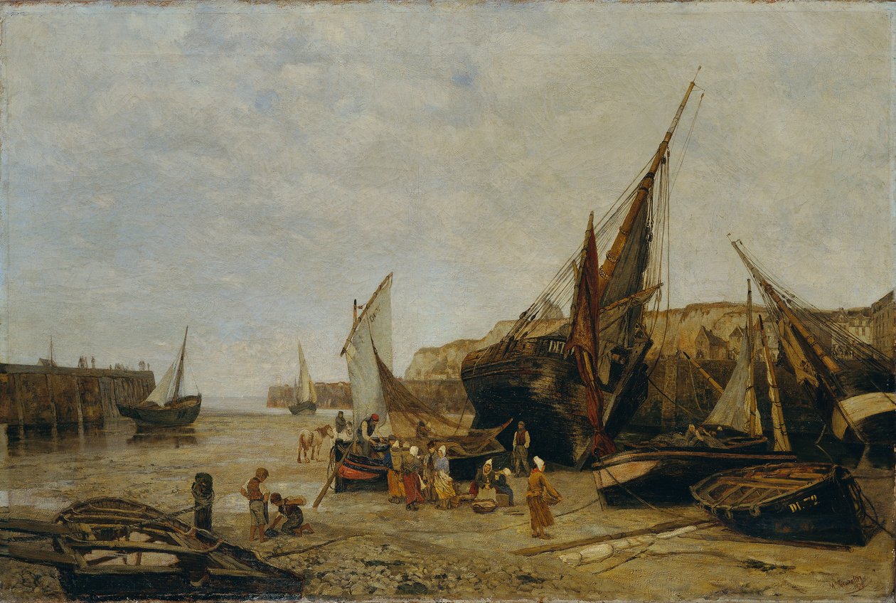 Hamnen i Dieppe av Maria von Parmentier