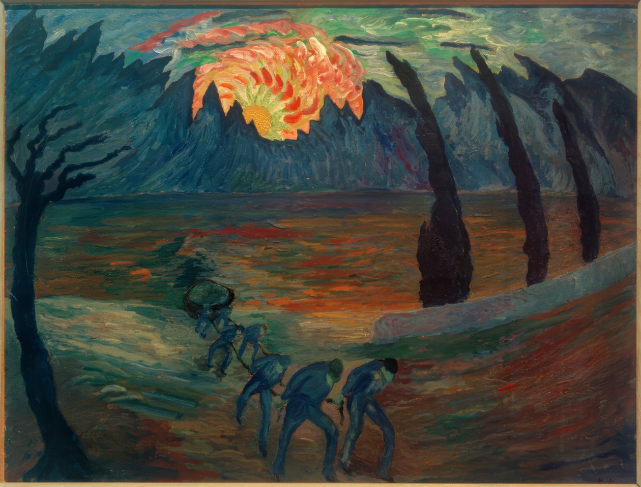soluppgång av Marianne von Werefkin