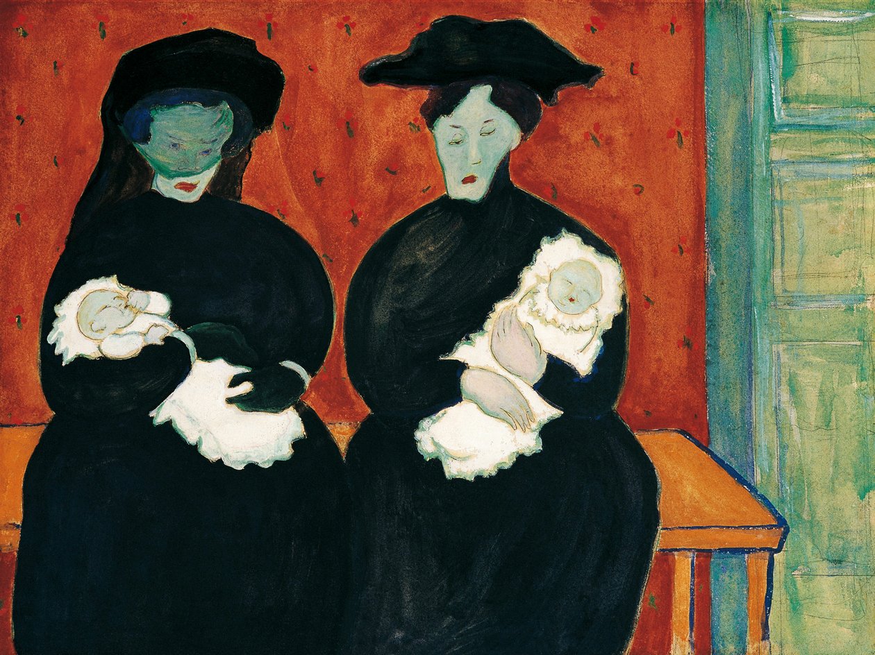 Tvillingar av Marianne von Werefkin (1860-1938) av Marianne von Werefkin