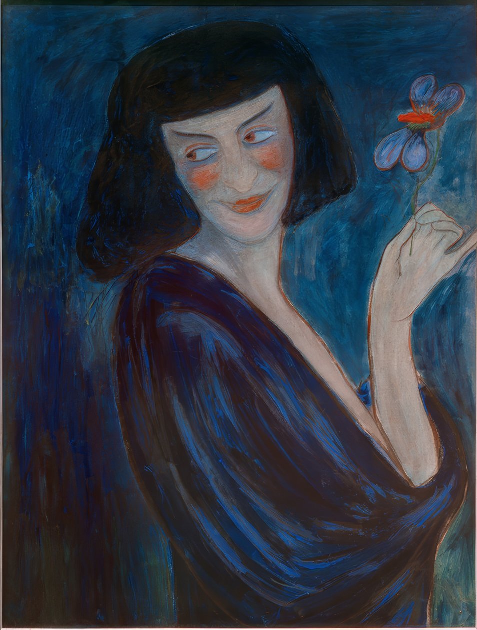 Dansaren Alexander Sacharoff av Marianne von Werefkin