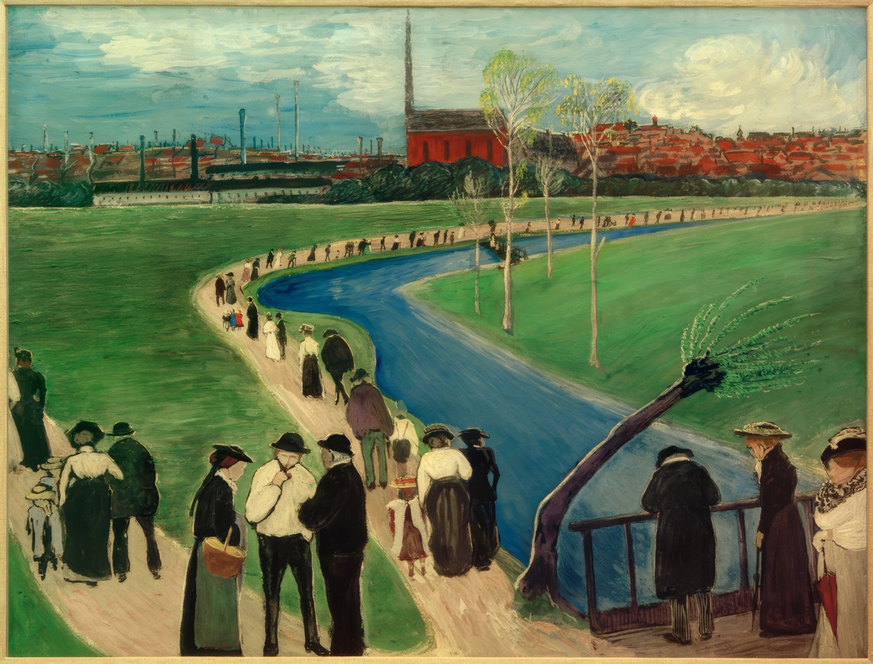 Vårsöndag av Marianne von Werefkin