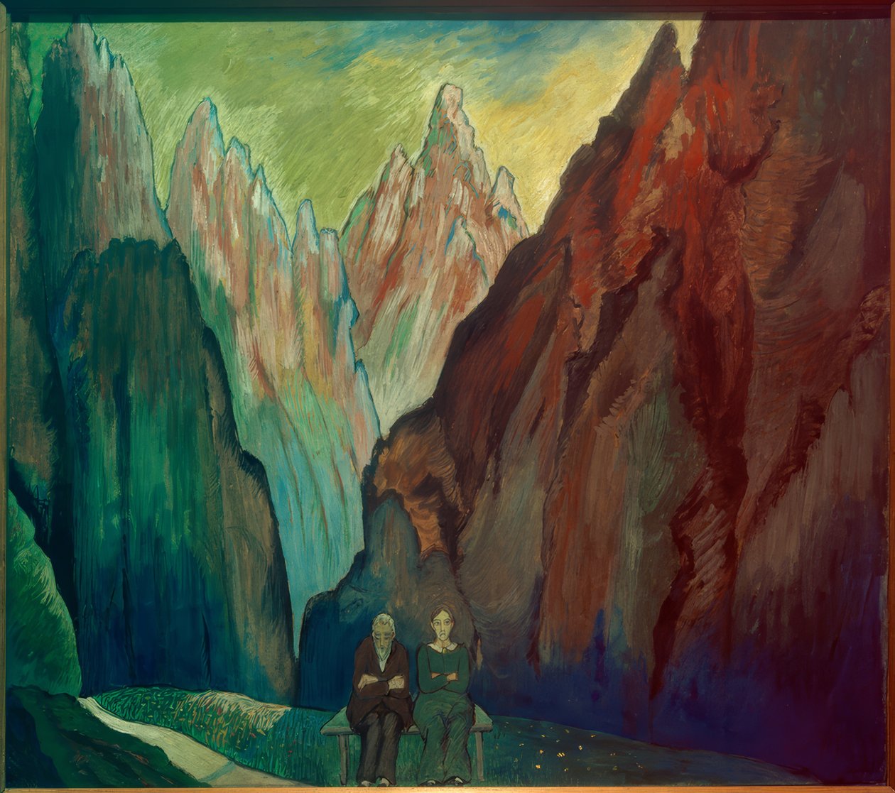 Med ryggen till livet av Marianne von Werefkin