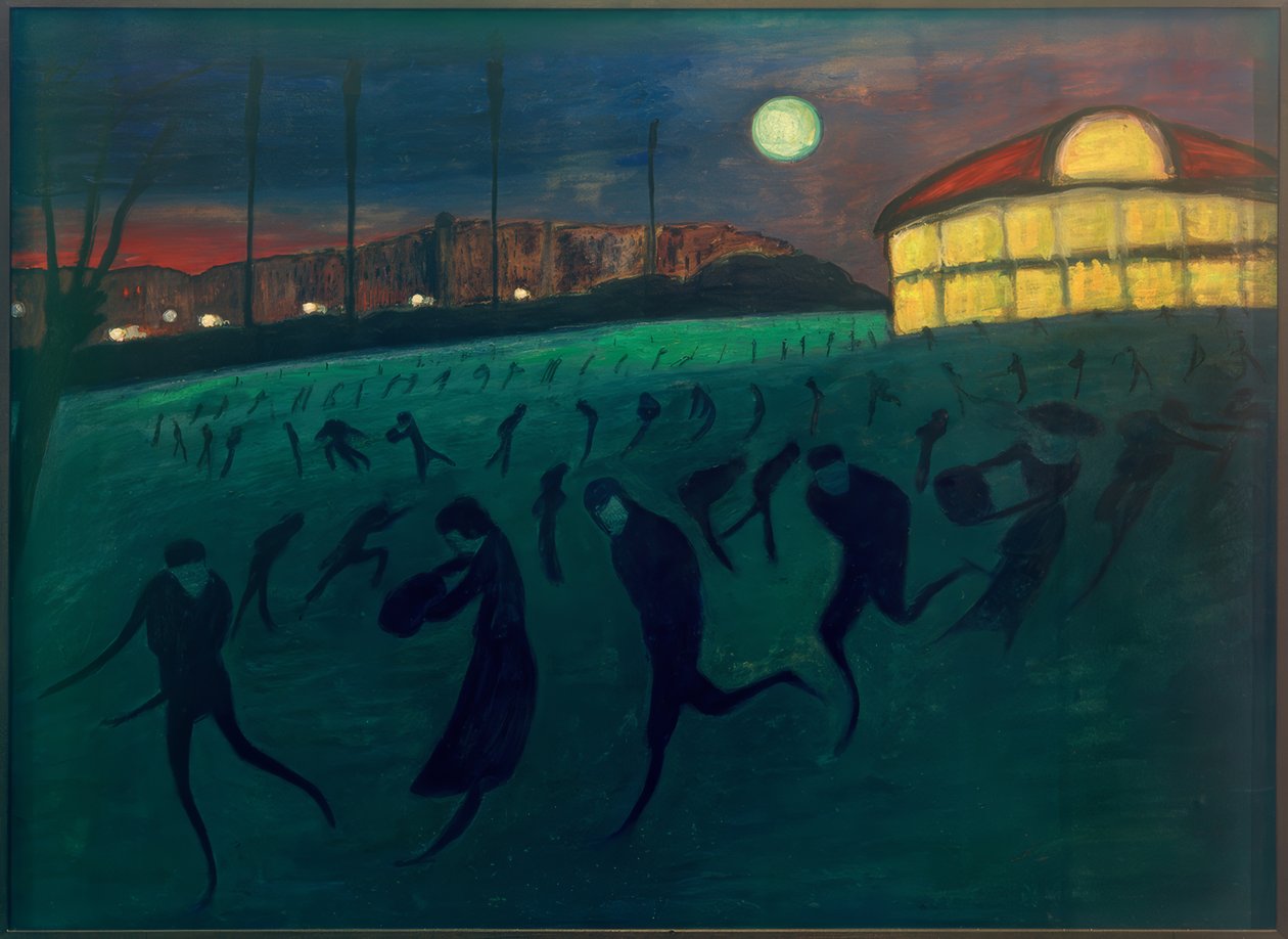Skridskoåkare av Marianne von Werefkin