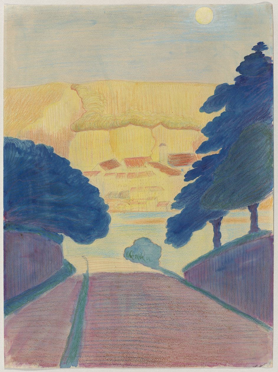 vallgravad slott av Marianne von Werefkin