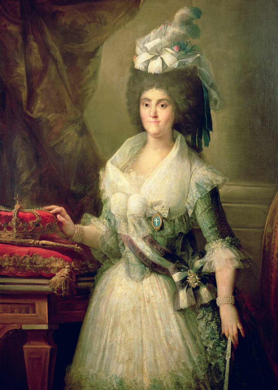 Ata o le Masiofo o Maria Luisa (1751-1819) na sasau av Mariano Salvador Maella