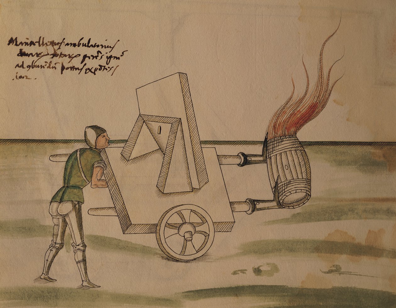 A War Machine, illustration från 