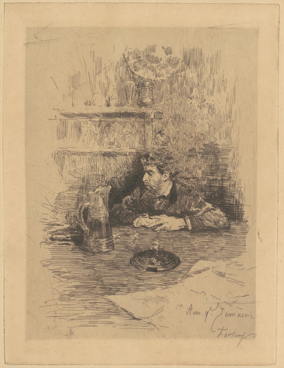 Ami Ed. Zamacois (Eduardo Zamacois y Zabala) av Marià Fortuny