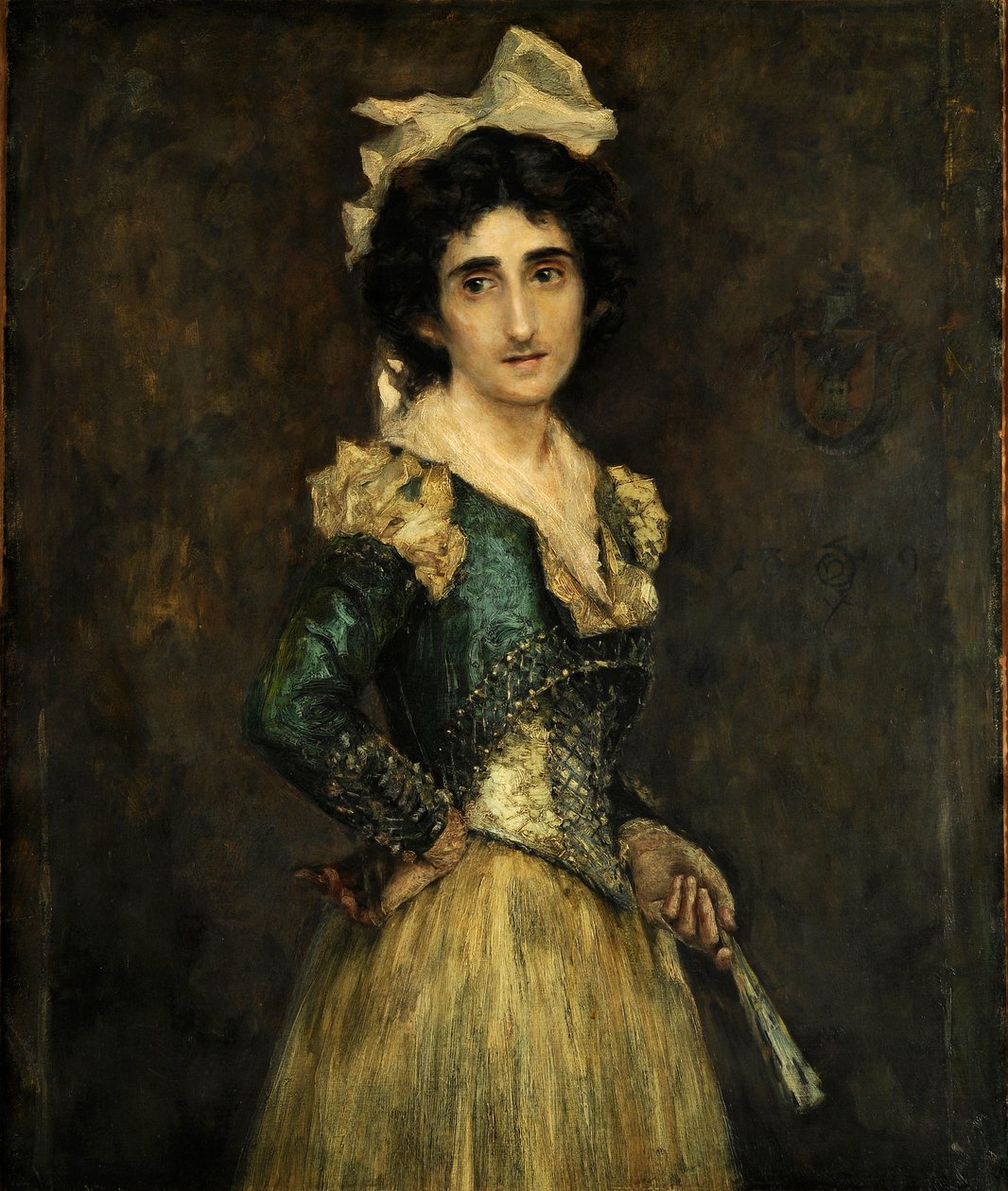Porträtt av Maria Luisa Fortuny, 1893. av Marià Fortuny