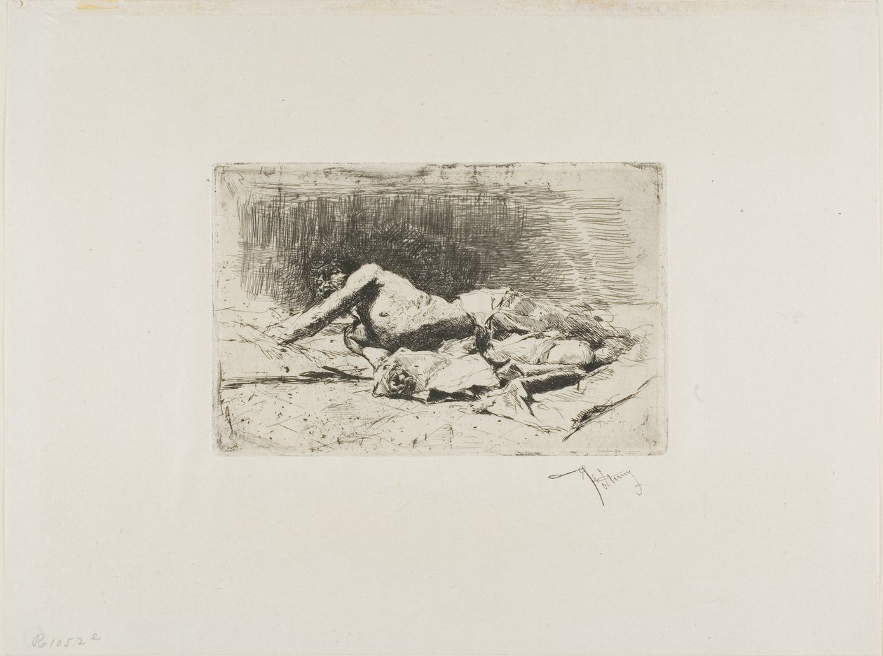 Man rullar av Mariano Fortuny y Marsal