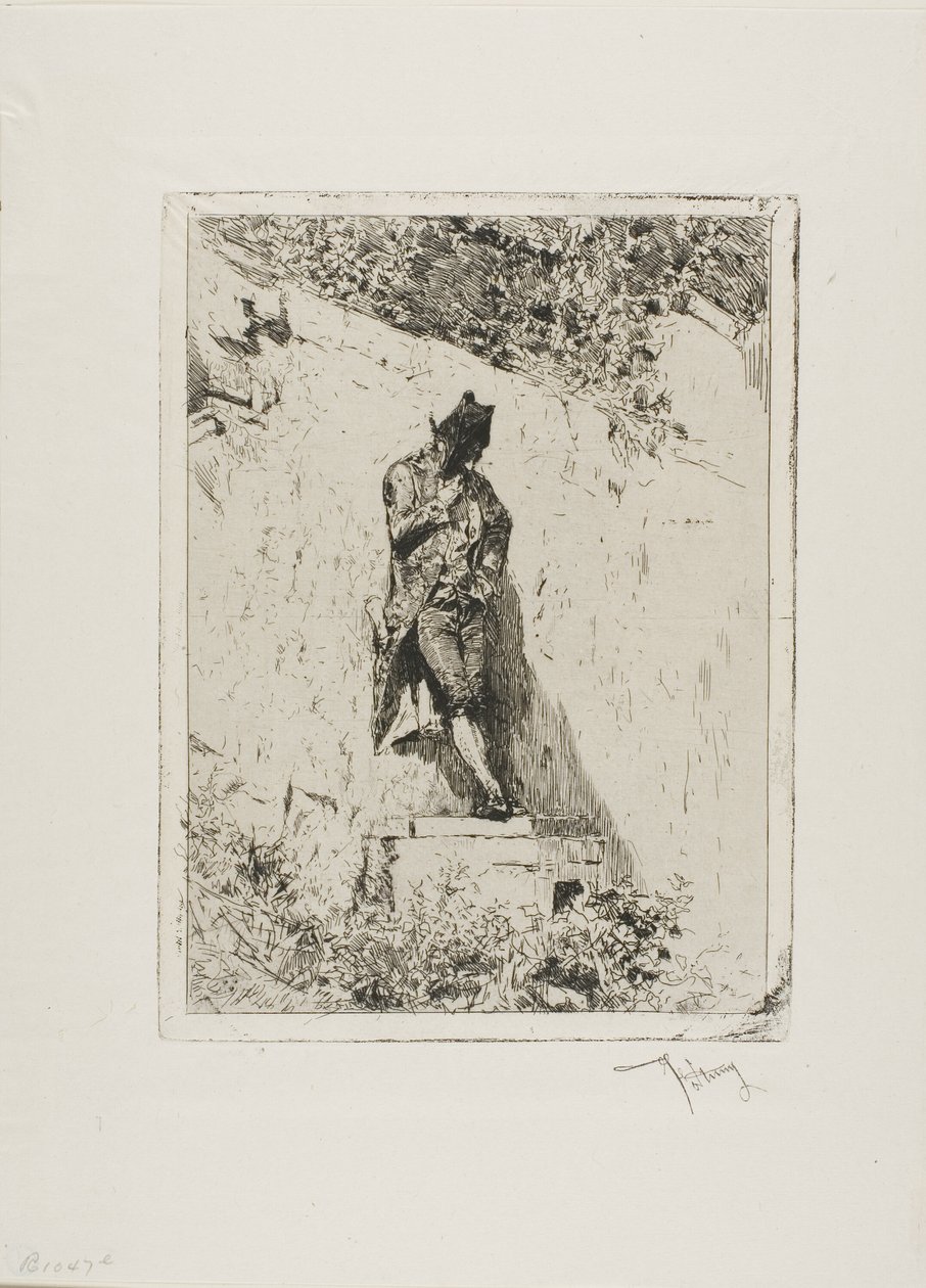 Meditation av Mariano Fortuny y Marsal