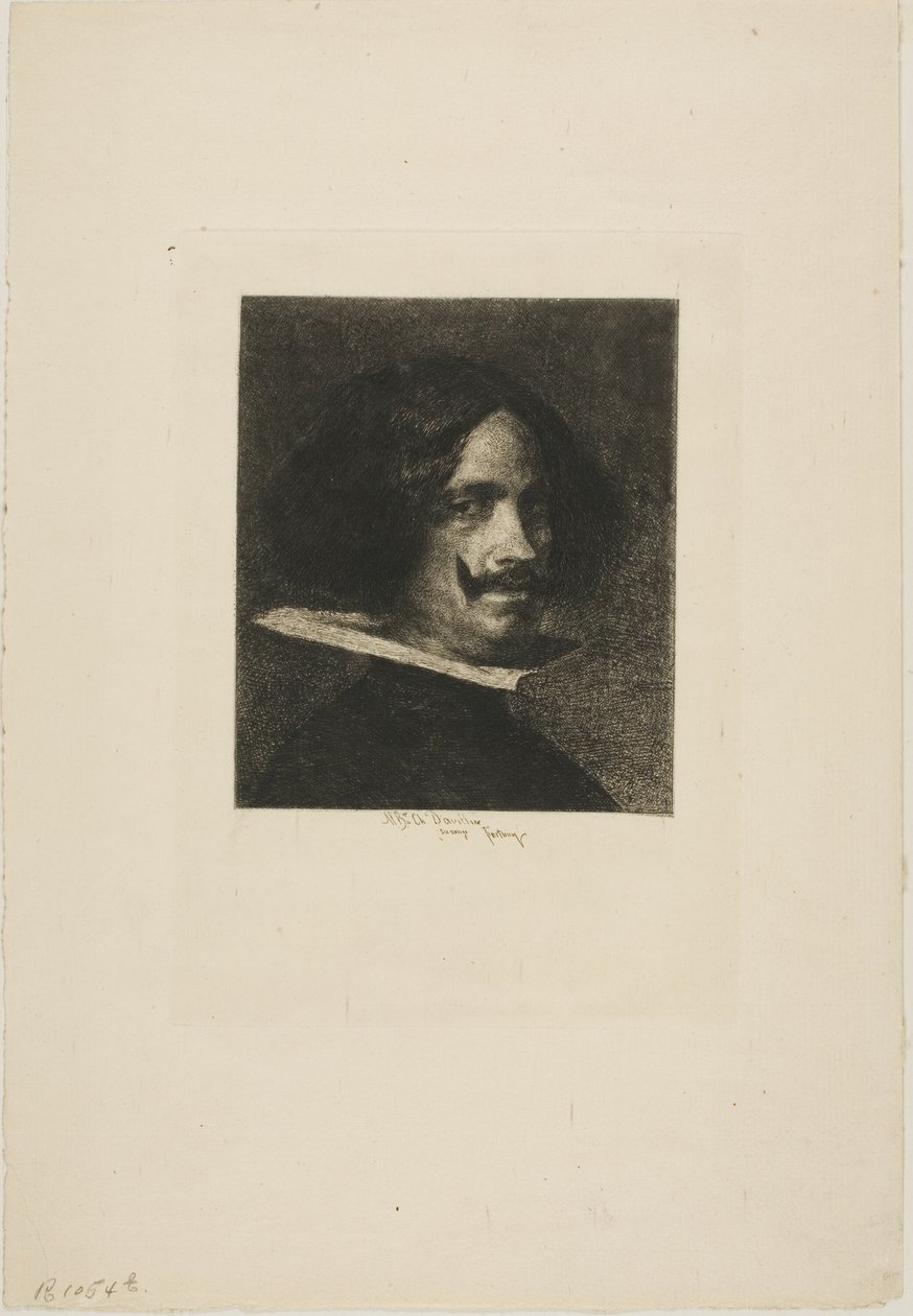 Porträtt av Velasquez av Mariano Fortuny y Marsal