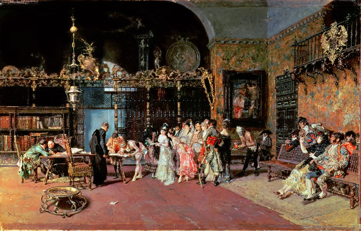Prästen av Mariano José María Bernardo (1838 74) Fortuny y Carbó