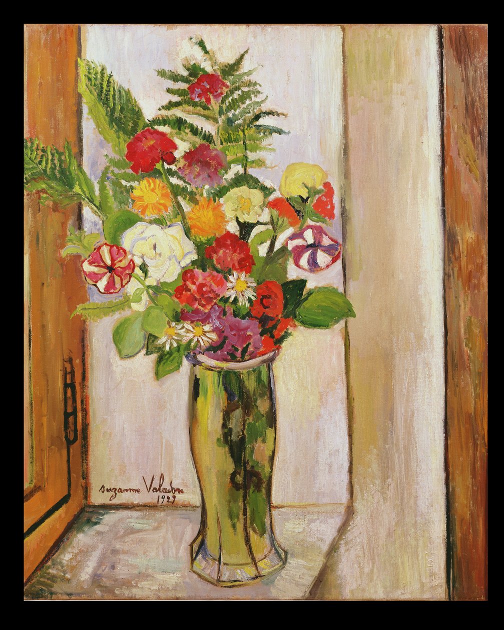 Blommor, 1929 av Marie Clementine (Suzanne) Valadon