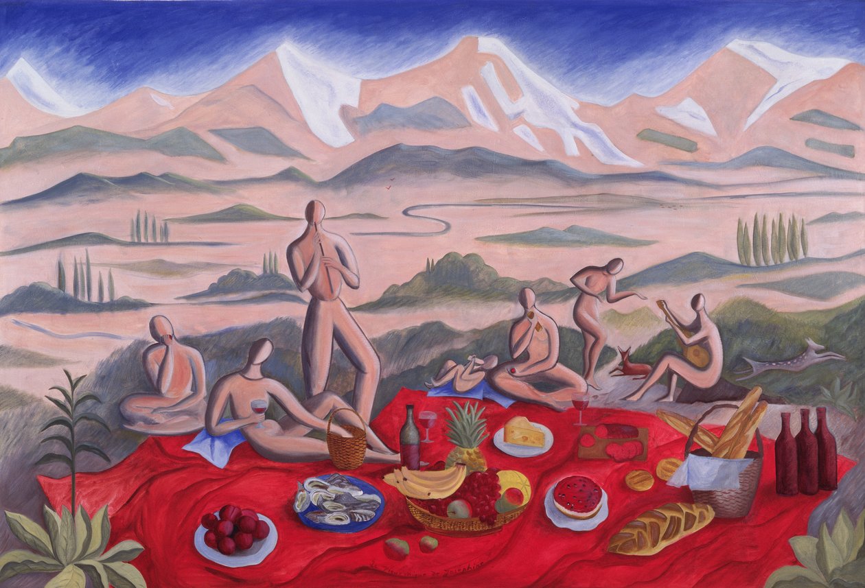 Picknicken, 1992 av Marie Hugo