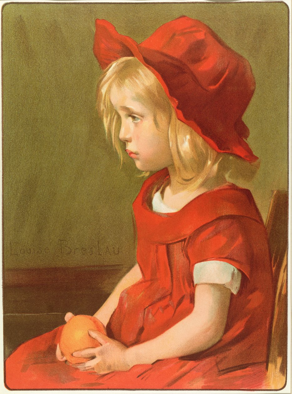 Orange flicka av Marie Louise Catherine Breslau