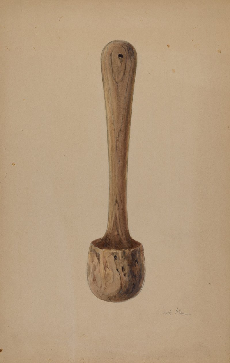 Potatisstötare, ca. 1937. av Marie Alain