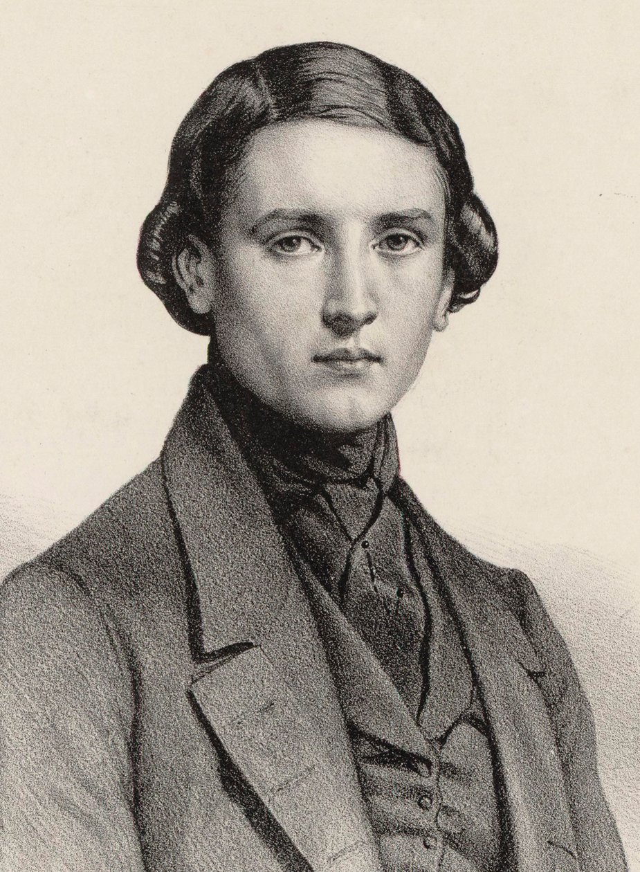 Porträtt av organisten och kompositören Louis James Alfred Lefébure-Wely 1817-1869, 1840. av Marie Alexandre Menut Alophe