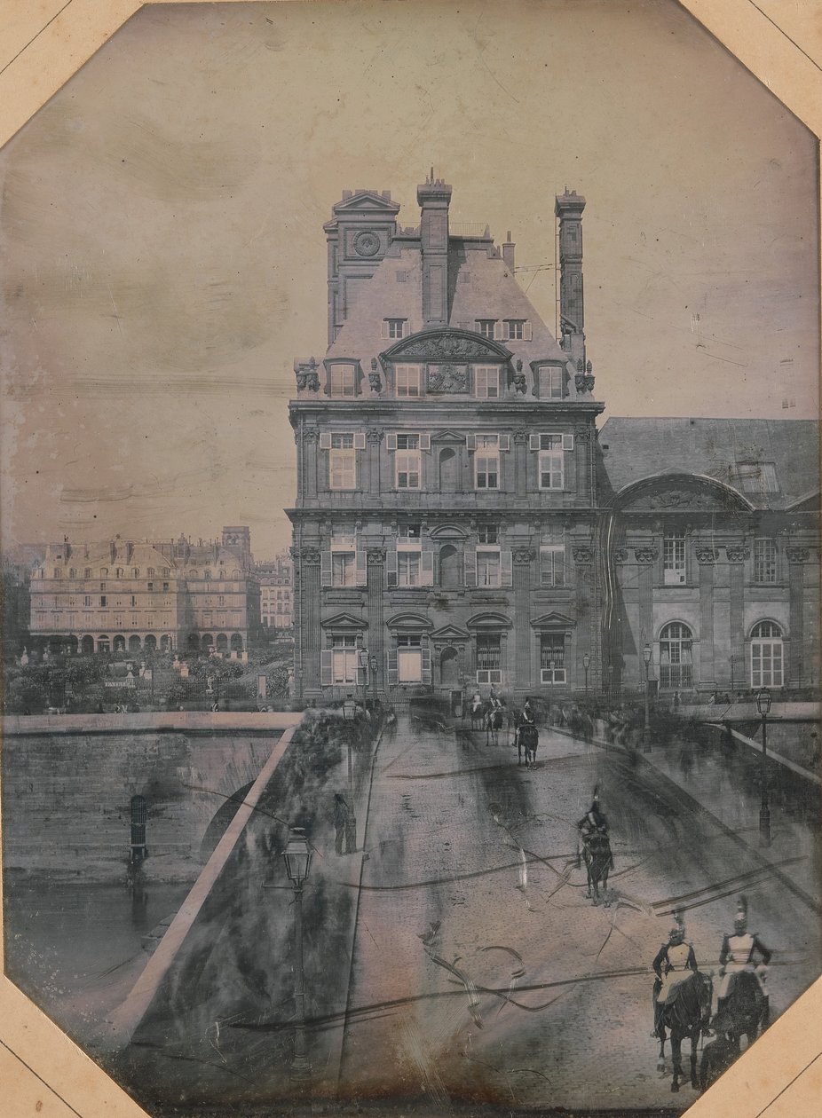 Parad på Pont-Royal, 1 maj 1844 av Marie Charles Isidore Choiselat