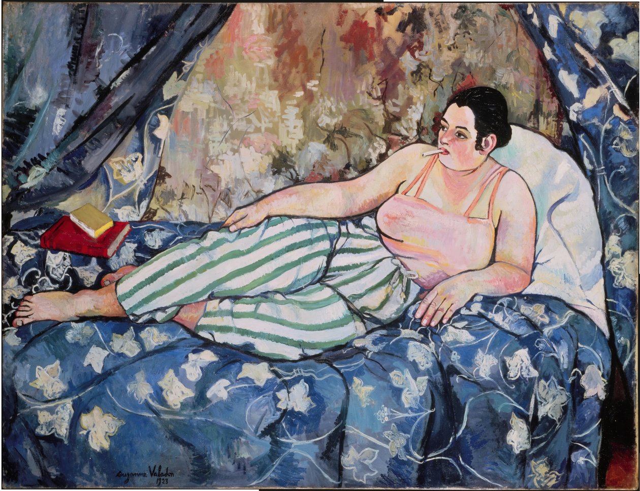 Det blå rummet av Marie Clementine (Suzanne) Valadon