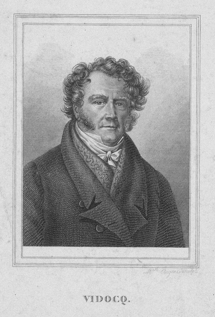 Eugene Francois Vidocq 1775-1857, ca. 1830-1840 av Marie Gabrielle Coignet